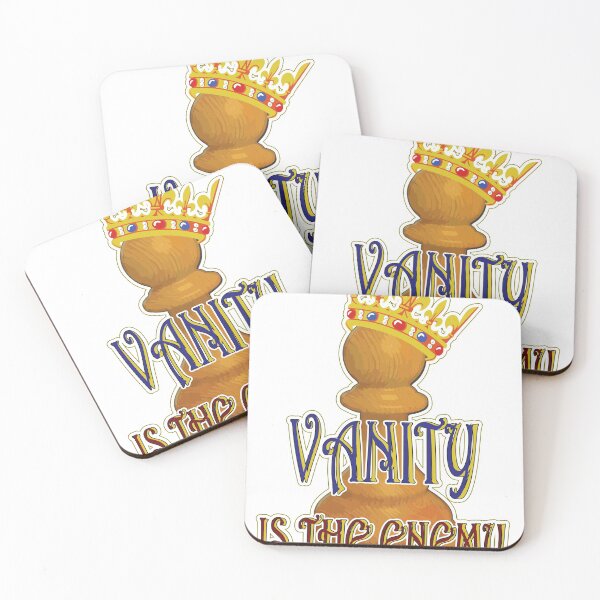Item preview, Vanity is the enemy designed and sold by alasadipress.