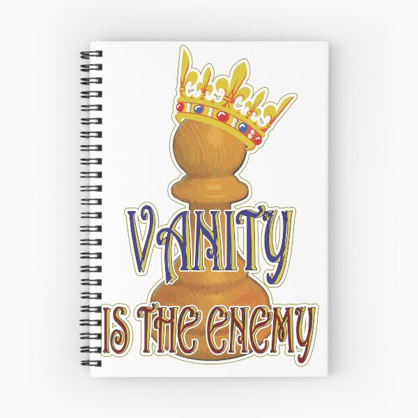 Item preview, Vanity is the enemy designed and sold by alasadipress.