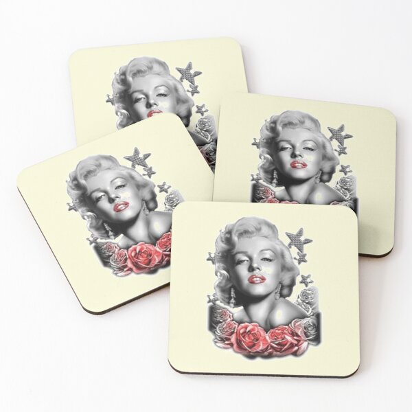 Item preview, Marilyn Monroe, Stars and Roses designed and sold by kamikrison.