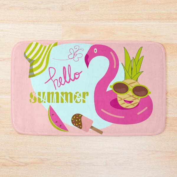 Item preview, Hello summer flamingo designed and sold by CutieBlue.