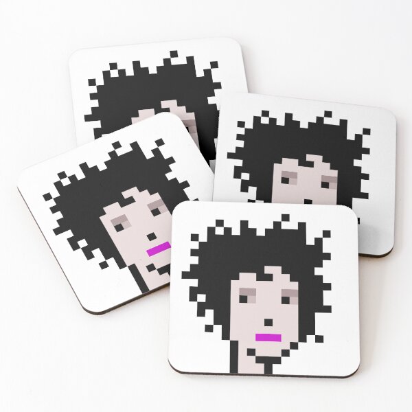 Item preview, CryptoPunk #753 (Female with Wild Crazy Hair & Purple Lipstick) designed and sold by inVinnieVeritas.