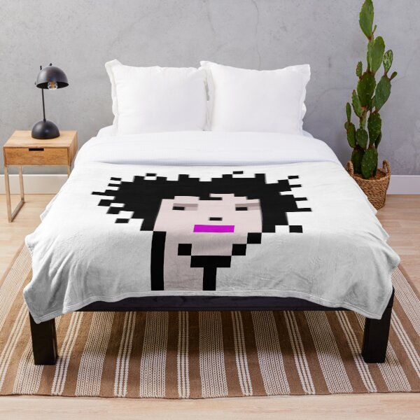 Item preview, CryptoPunk #753 (Female with Wild Crazy Hair & Purple Lipstick) designed and sold by inVinnieVeritas.