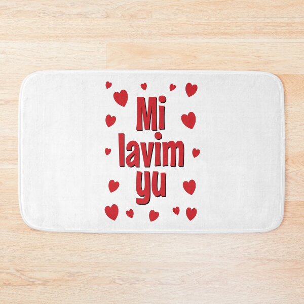 Item preview, Mi Lavim Yu, Tok Pisin Papua New Guinea designed and sold by PNG-pikinini.