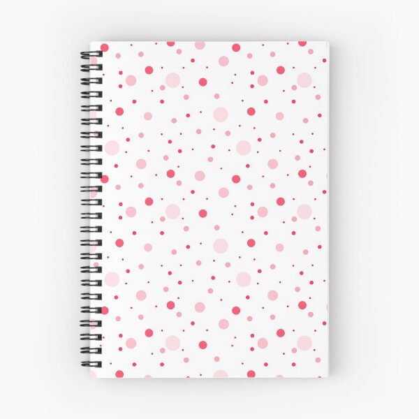 Item preview, Red and Pink scattered random dots designed and sold by BLMcreations.