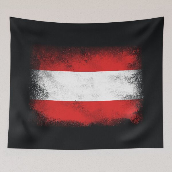 Item preview, Austria Flag designed and sold by psychoshadow.