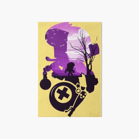 Brawl Stars Game Art Board Prints Redbubble - punk rock bibi brawl stars