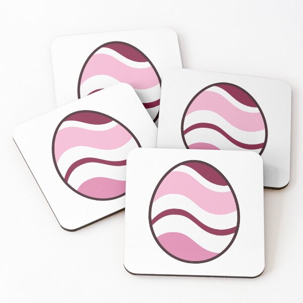 Item preview, Egg | Pink | Stripes v2 designed and sold by Wintre2.