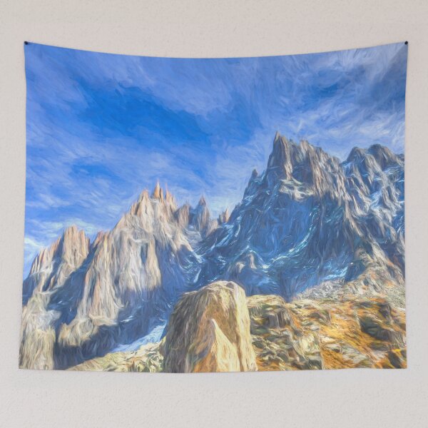 Item preview, French Alps Art Panorama  designed and sold by Londonimages.