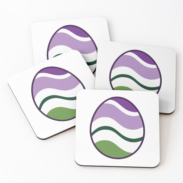 Item preview, Egg | Purple Green | Stripes v2 designed and sold by Wintre2.