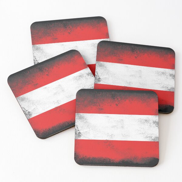 Item preview, Austria Flag designed and sold by psychoshadow.