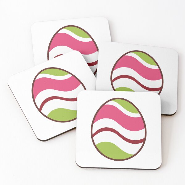 Item preview, Egg | Red Pink Green | Stripes v2 designed and sold by Wintre2.