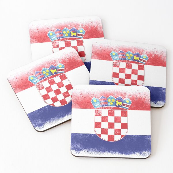 Item preview, Croatia Flag designed and sold by psychoshadow.