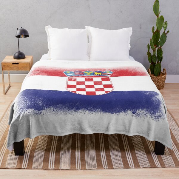 Item preview, Croatia Flag designed and sold by psychoshadow.
