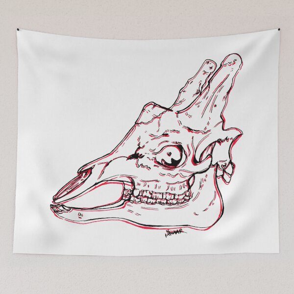 Item preview, Giraffe Skull designed and sold by -Senaar-.