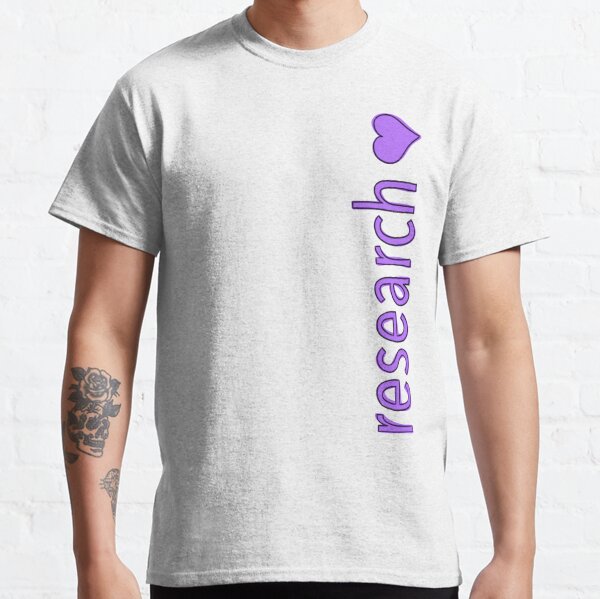 Research Heart (Purple) Classic T-Shirt