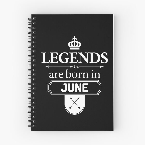 Item preview, Legends Are Born In June | Birthday Gift | designed and sold by Minimalwiz.