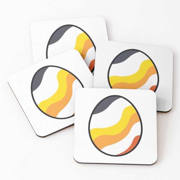 Item preview, Egg | Red Orange Yellow | Stripes v3 designed and sold by Wintre2.