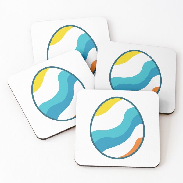 Item preview, Egg | Blue Yellow Orange | Stripes v3 designed and sold by Wintre2.