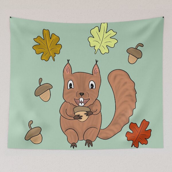 Item preview, Happy squirrel  designed and sold by Antiope33.