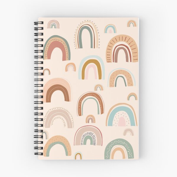 Aperçu de l'œuvre Arcs-en-ciel minimalistes créée et vendue par AdhyaBoby.