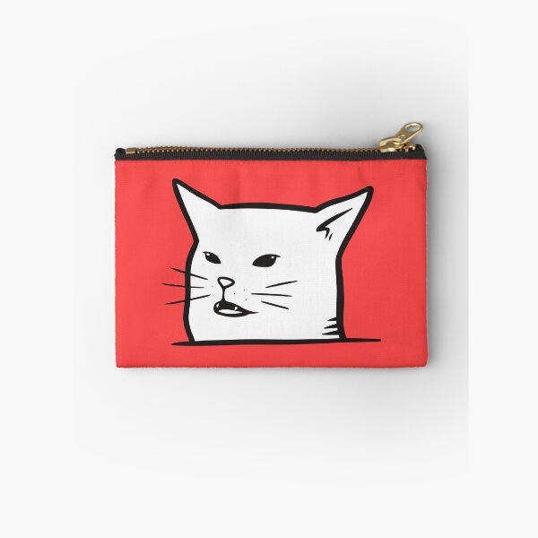 Item preview, White cat meme face designed and sold by ymd3signsshop.