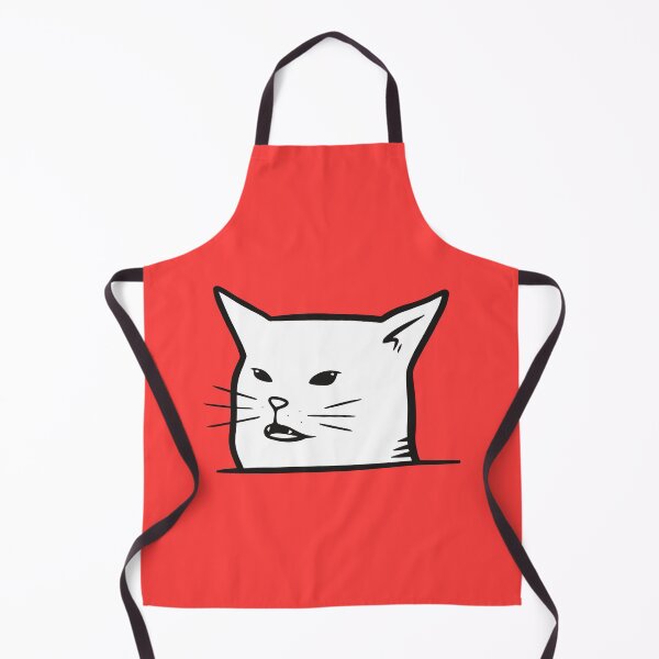 Item preview, White cat meme face designed and sold by ymd3signsshop.