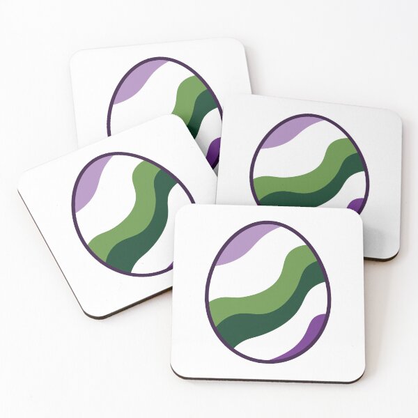 Item preview, Egg | Purple Green | Stripes v3 designed and sold by Wintre2.