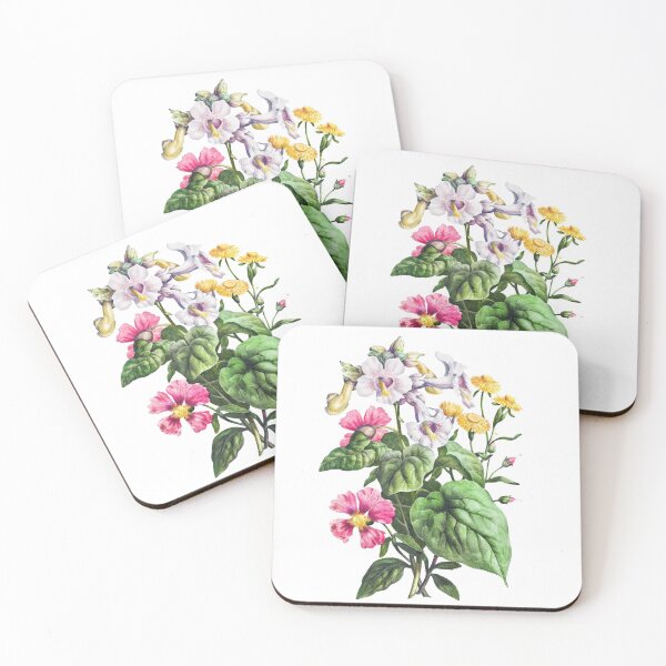 Item preview, Vintage Flower Bouquet Illustration  designed and sold by JoyforU.
