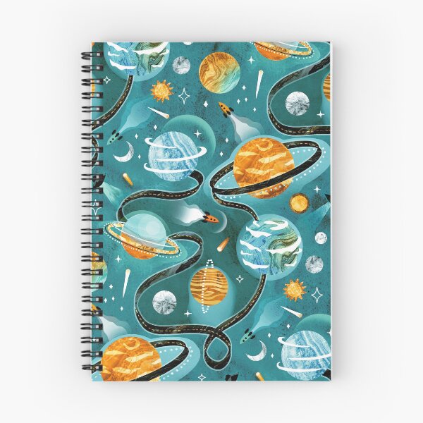 Item preview, Highway to Intergalactic Adventures - Orange & Teal designed and sold by TigaTiga.