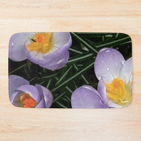 Item preview, Floral-Flower Pattern - Crocus with Dewdrops designed and sold by MulesParty.
