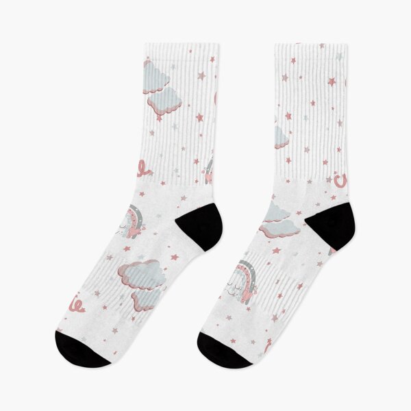Item preview, Warm Pastel Cute Kids Rainbow Pattern designed and sold by Simona Balan.