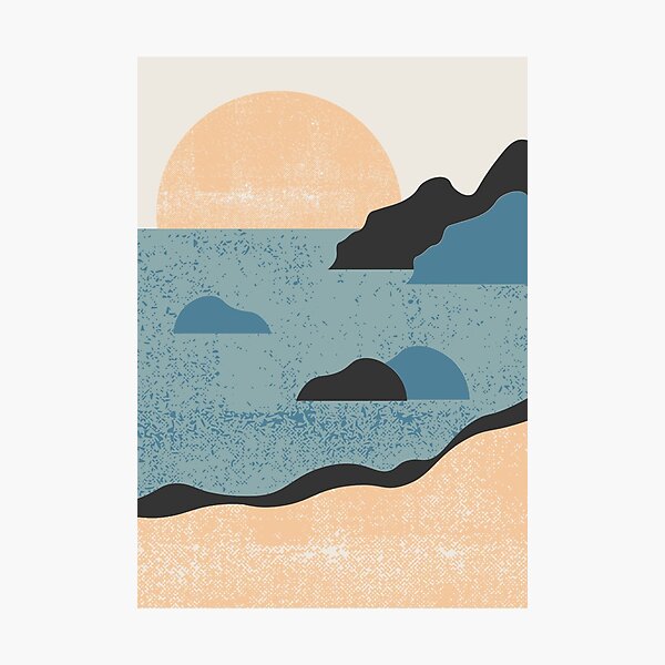 Artikelvorschau, Minimalistischer Sonnenuntergang entworfen und verkauft von AdhyaBoby.