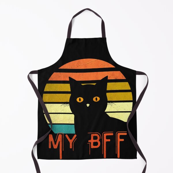 Item preview, VINTAGE CAT MY BFF | BEST FELINE FOREVER | BEST FRIEND FOREVER designed and sold by NATUREZONE.