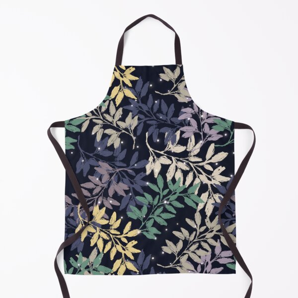 Item preview, Night time Botanical pattern designed and sold by ArtbyTane.