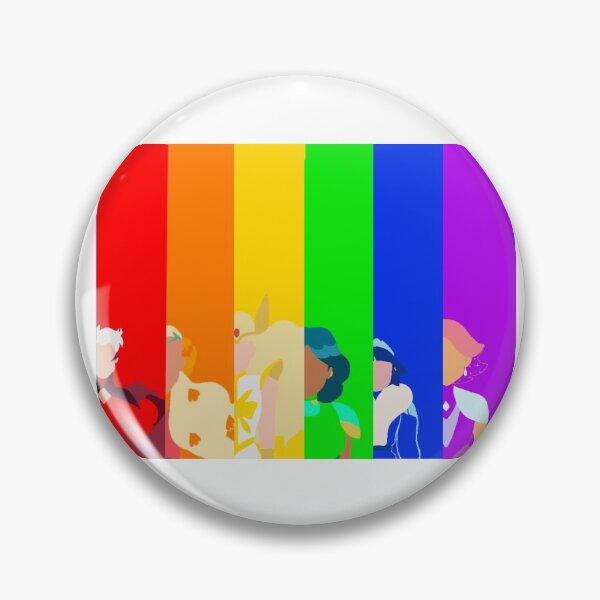 Item preview, She-Ra the princess of power characters pride flag designed and sold by Olivia Patty.