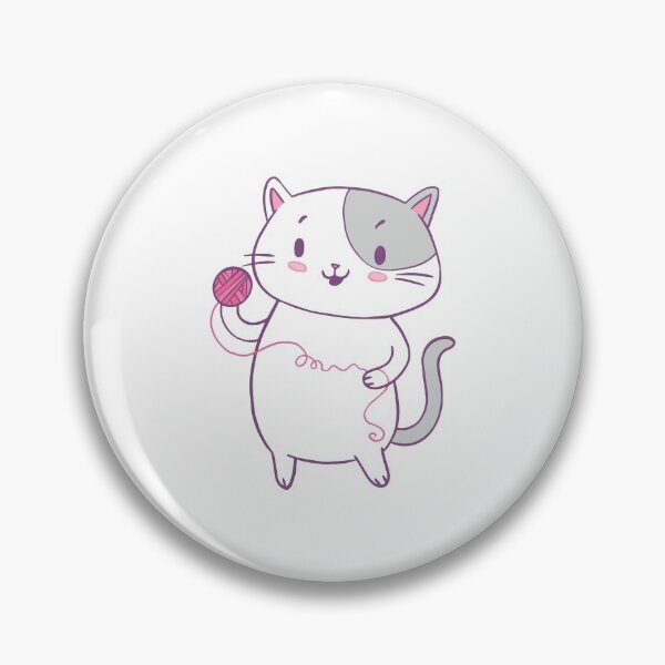 Item preview, Cat plays with ball of yarn designed and sold by DerSenat.