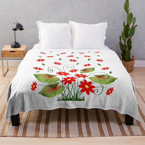 Item preview, Red Flowers designed and sold by SpringForever.