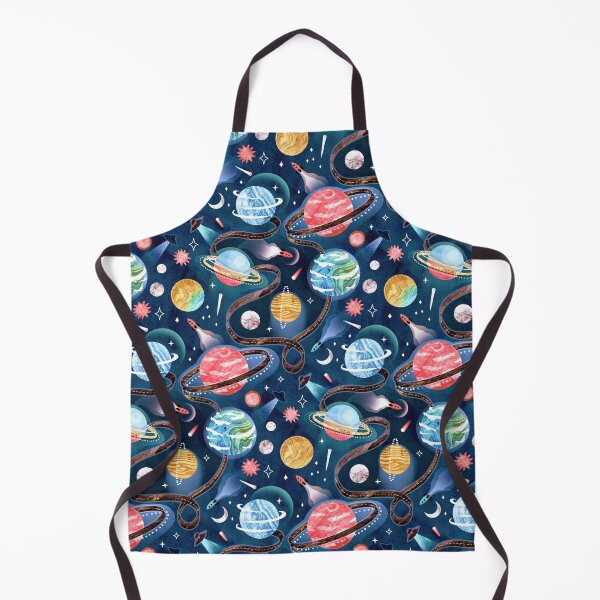 Item preview, Highway to Intergalactic Adventures - Navy Blue, Pink & Yellow designed and sold by TigaTiga.