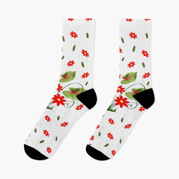 Item preview, Red Flowers designed and sold by SpringForever.