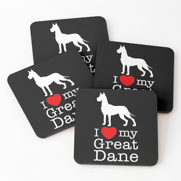 Item preview, I Love My Great Dane - Dog designed and sold by Marc Scott-Parkin.