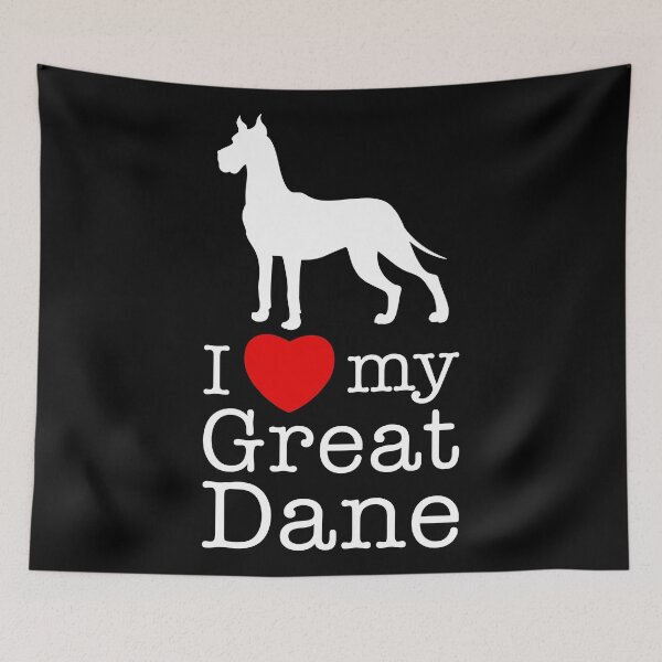 Item preview, I Love My Great Dane - Dog designed and sold by Marc Scott-Parkin.