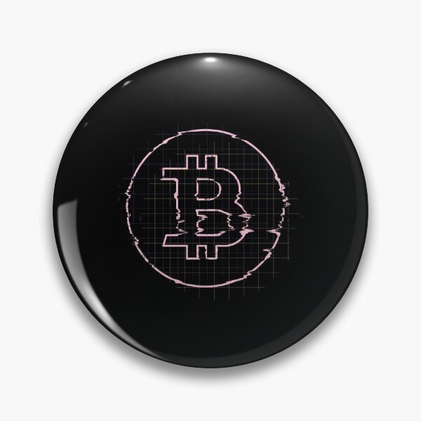 Item preview, Bitcoin Crypto Digital Glitch designed and sold by BtcSweatshirts.