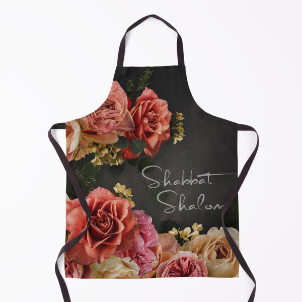 Item preview, Shabbat Shalom - Vintage Roses Jewish Decor designed and sold by Amber Dove Studio.