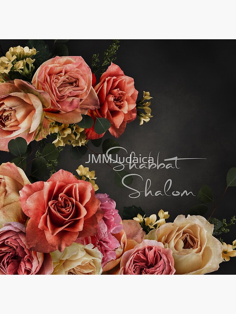 Shabbat Shalom Do Arranjo Da Flor Imagem de Stock - Imagem de judeus,  herdeiro: 167723285