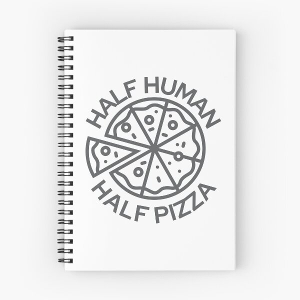 Item preview, Half Human Half Pizza designed and sold by SweetAndSpice.