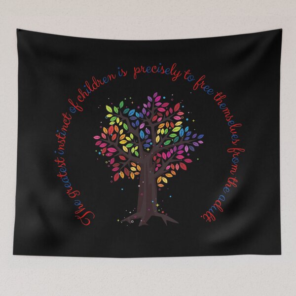 Item preview, MONTESSORI The greatest instinct of children,  Quotes By Famous People, Maria Montessori designed and sold by TeyMank.