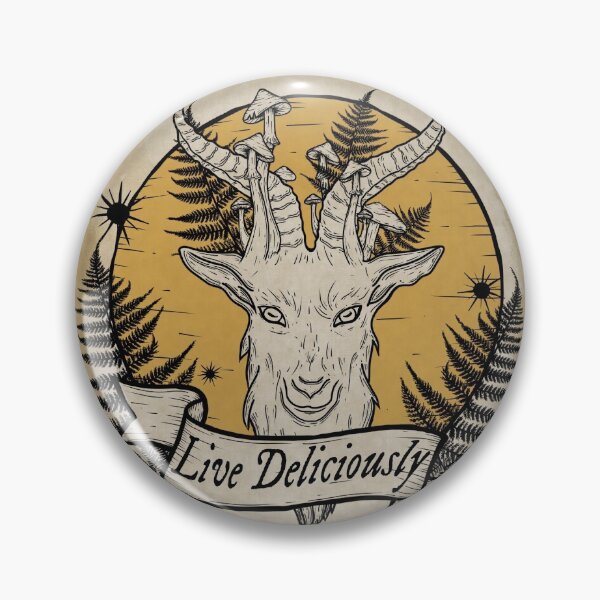 Item preview, Live Deliciously designed and sold by Botanical-Bones.