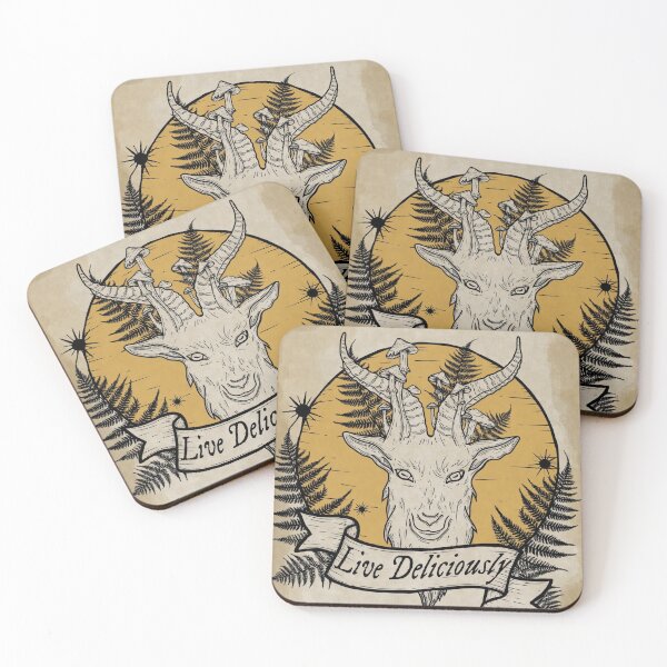 Item preview, Live Deliciously designed and sold by Botanical-Bones.