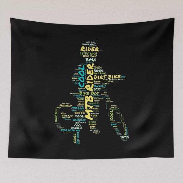 Item preview, little cool mountain biker boy designed and sold by Denis Rösler.