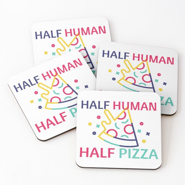 Item preview, Half Human Half Pizza designed and sold by SweetAndSpice.